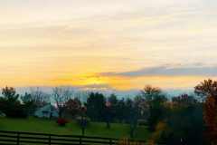 The Kentucky Morning Sky.